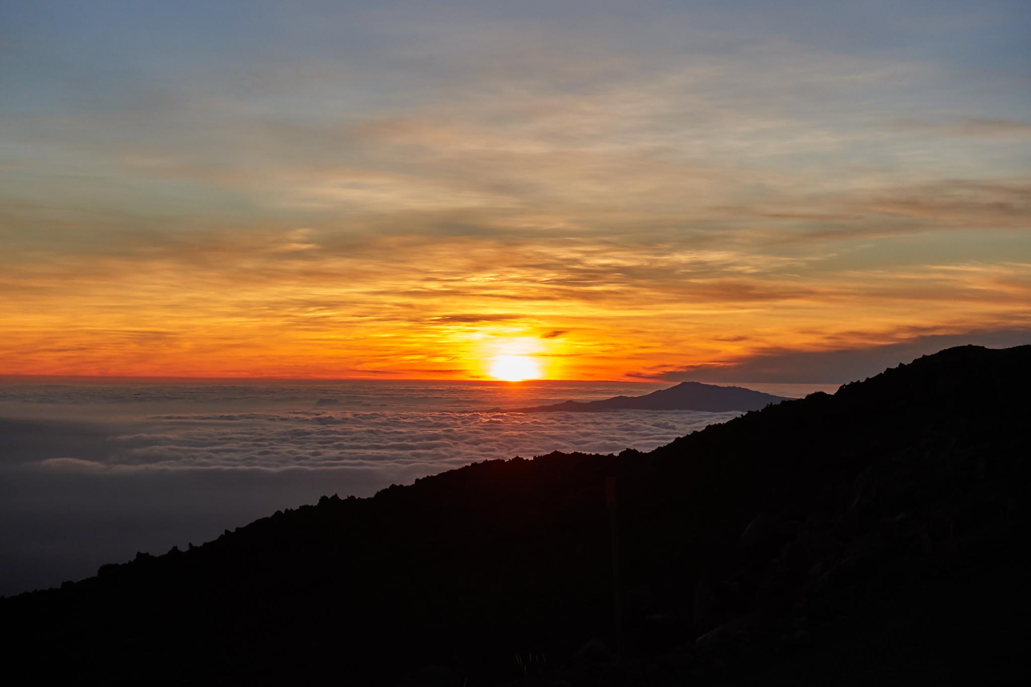 Hawaii Oahu Sunset Clouds