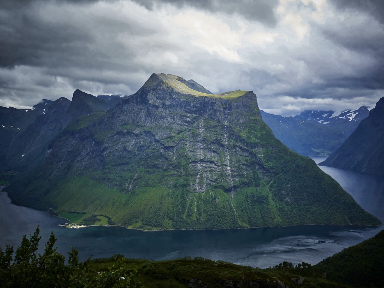 Sunmorsalpene Fjord in Norway
