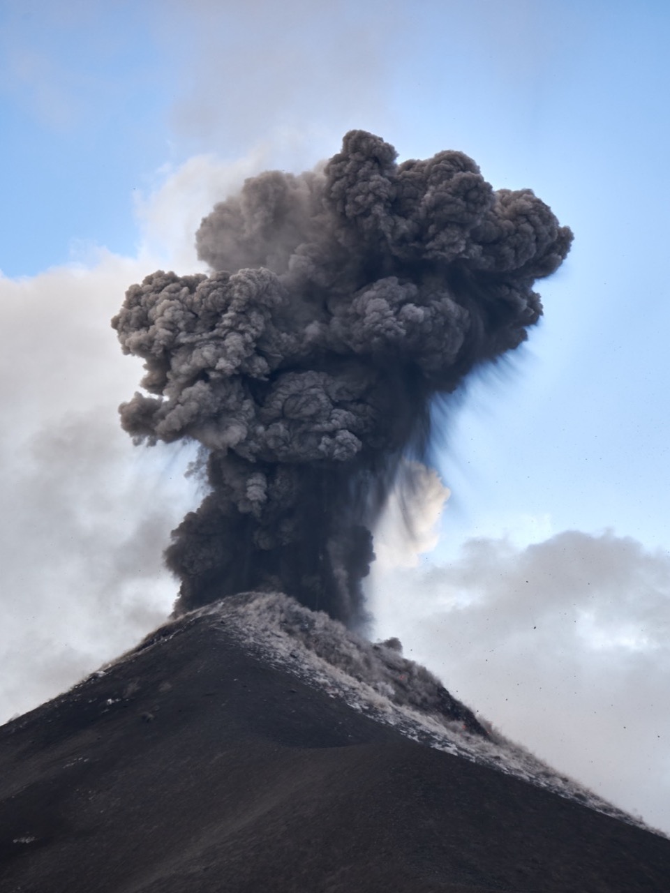 Volcan de Fuego in Guatemala